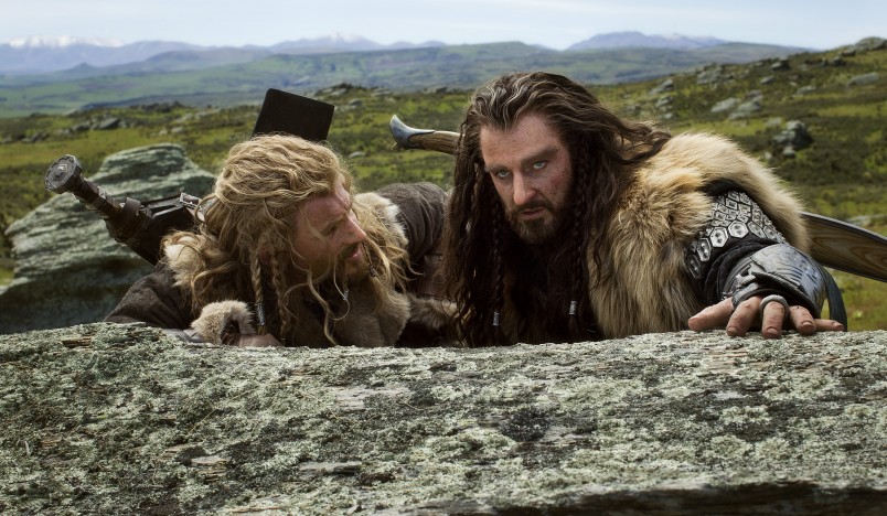 Fili (Dean O’Gorman) and Thorin (Richard Armitage)