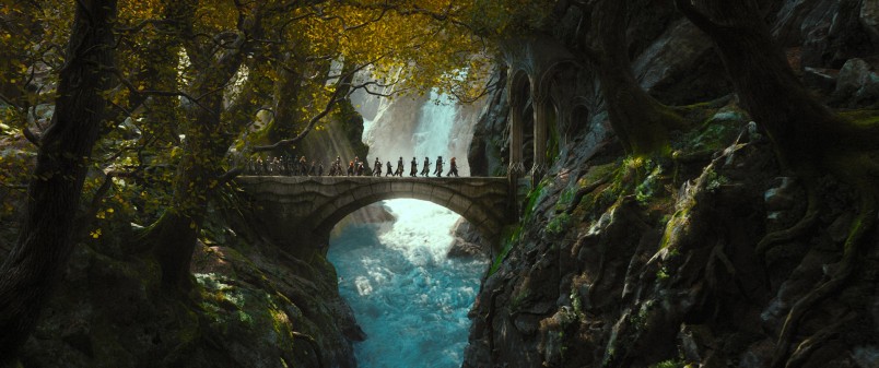 Crossing the bridge in Mirkwood