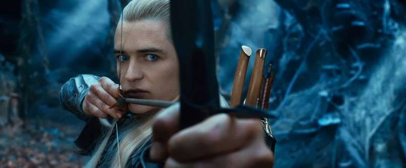 Legolas (Orlando Bloom) takes aim